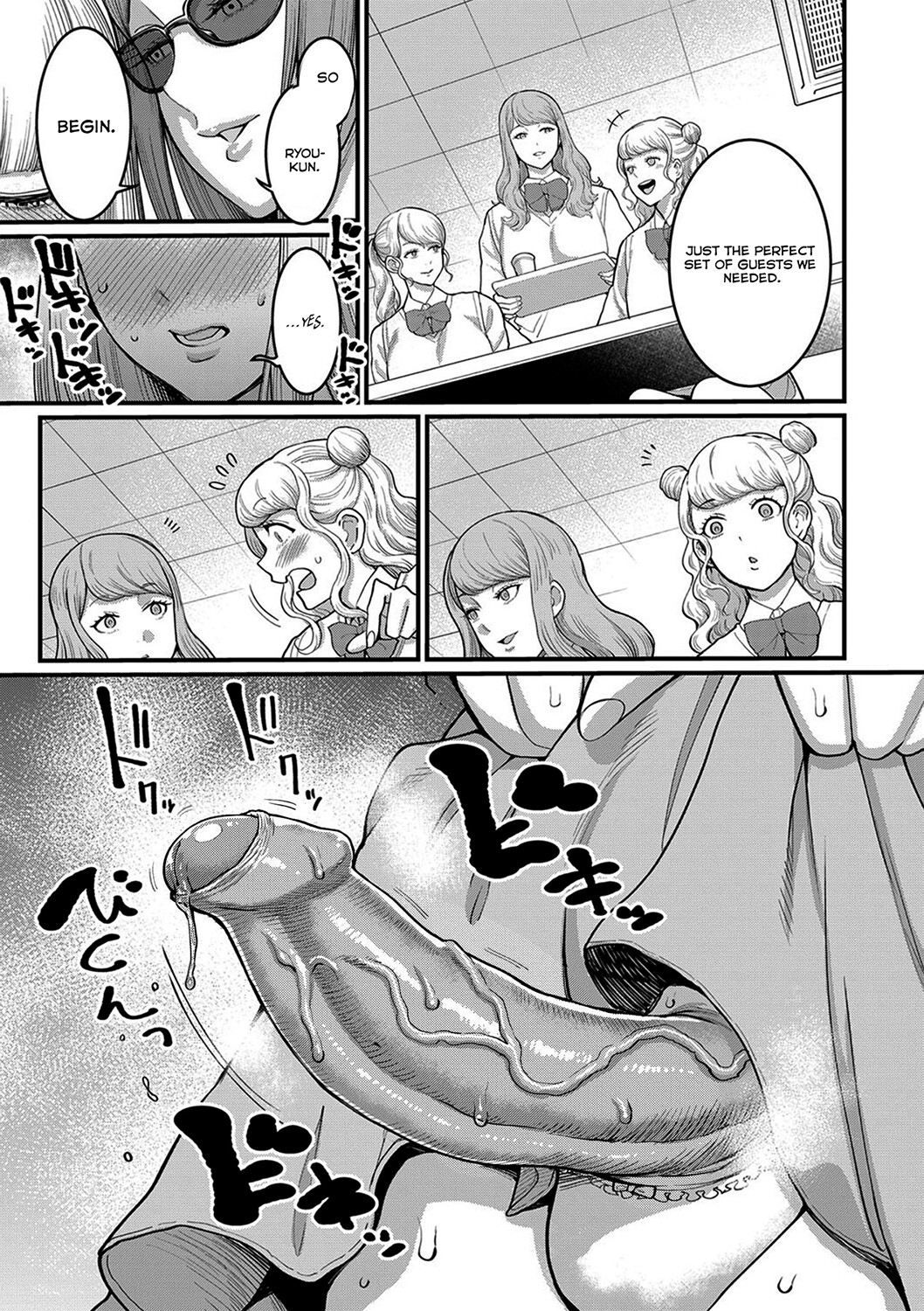 Hentai Manga Comic-Me and my mom in public crossdressing sex-Read-5